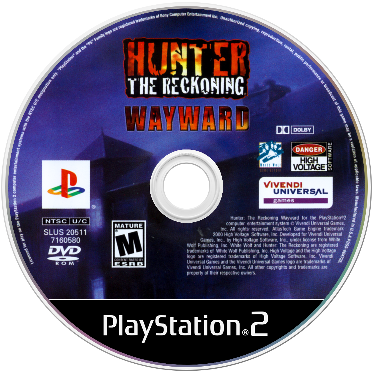Hunter the Reckoning: Wayward media 4 for Playstation 2